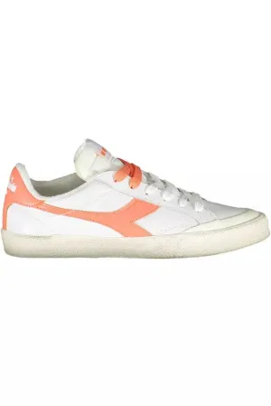 Diadora Elegant  Leather Lace-Up Women's Sneakers