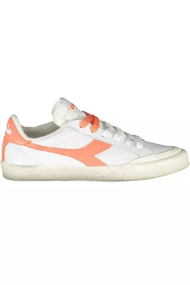 Diadora Elegant  Leather Lace-Up Women's Sneakers