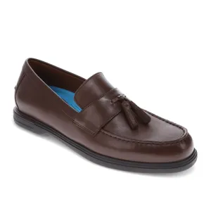 Dockers Mens Woodward Genuine Leather Dress Casual Tassel Loafer Shoe