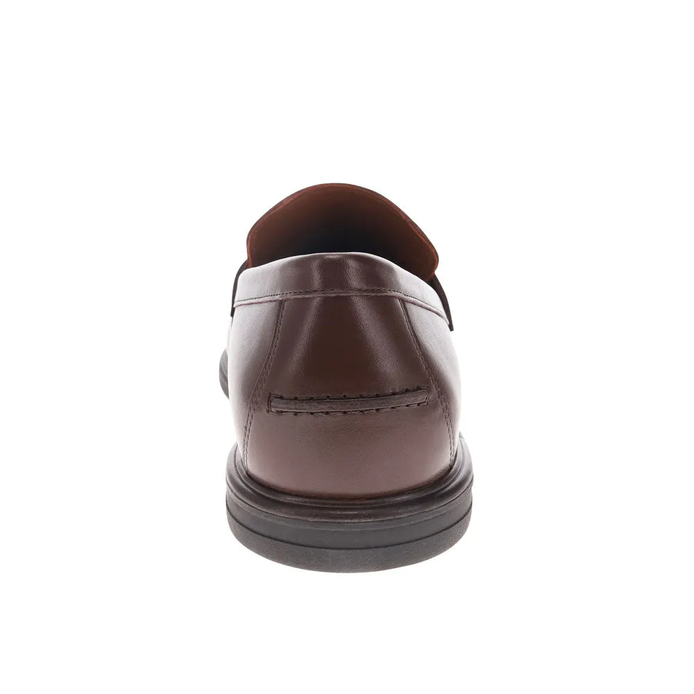 Dockers Mens Woodward Genuine Leather Dress Casual Tassel Loafer Shoe