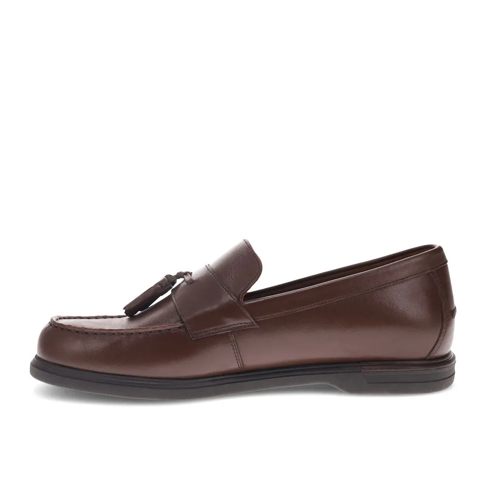 Dockers Mens Woodward Genuine Leather Dress Casual Tassel Loafer Shoe