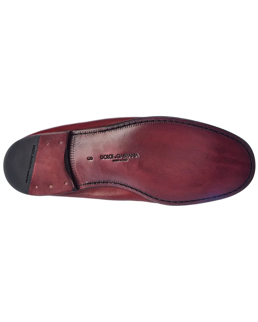 Dolce & Gabbana Leather Slipper