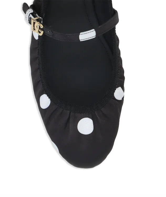 Dolce & Gabbana polka dot ballerina shoes