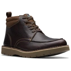 EASTIDGE Mens Lace-Up Manmade Chukka Boots