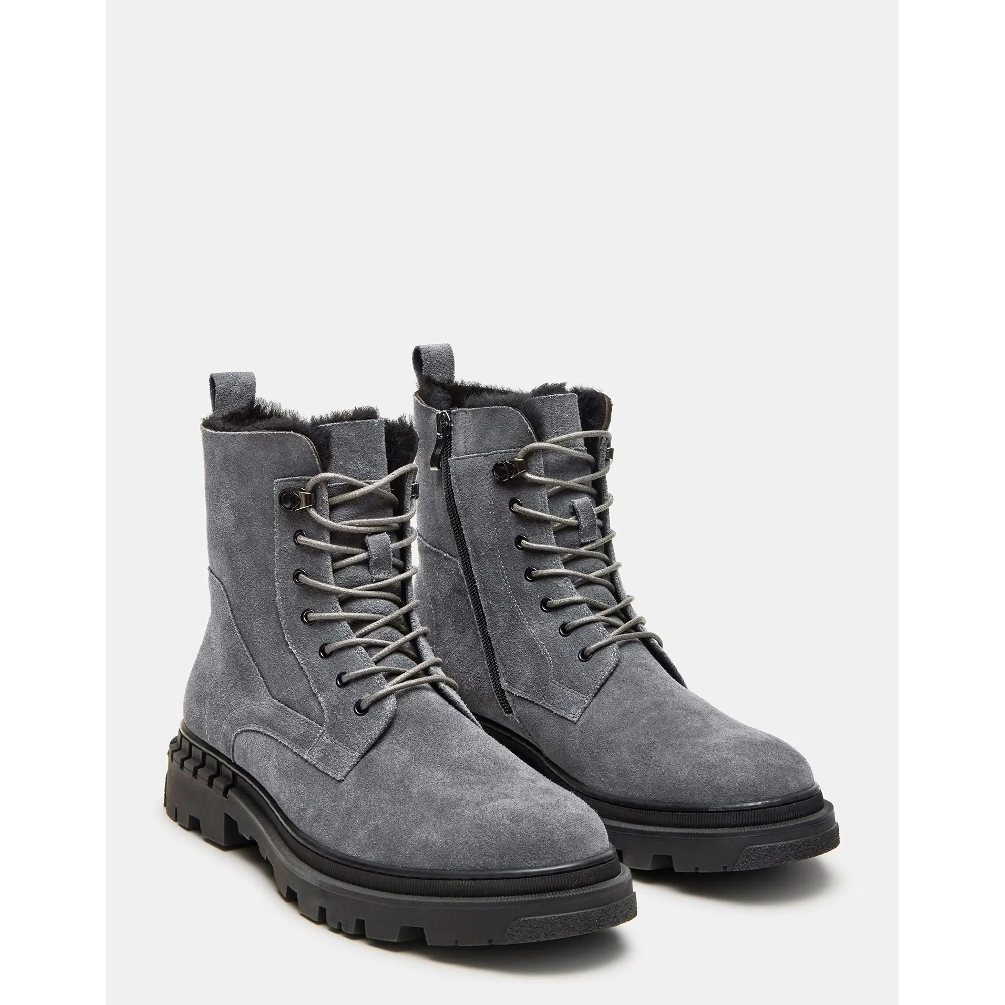 Eisen Grey Suede
