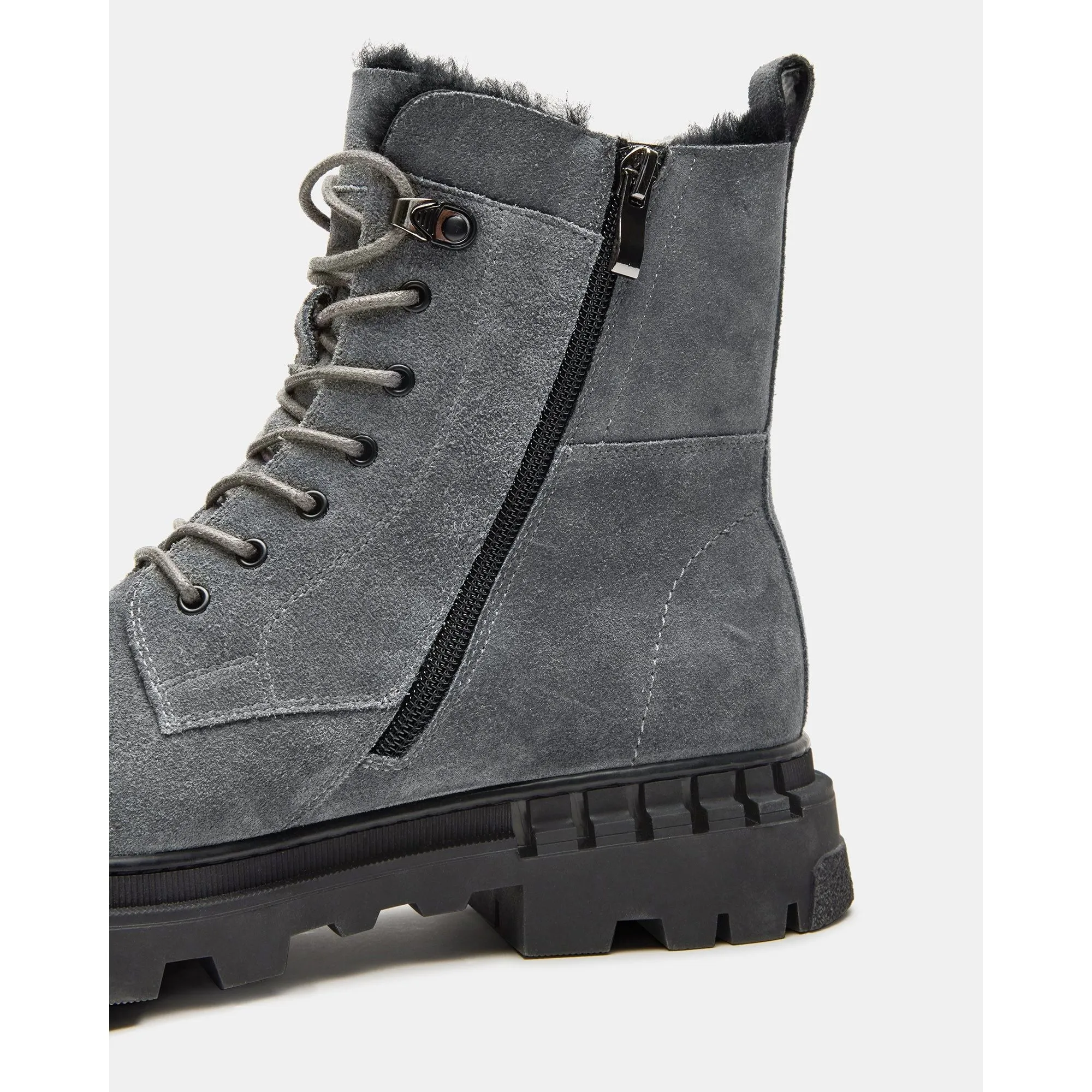 Eisen Grey Suede