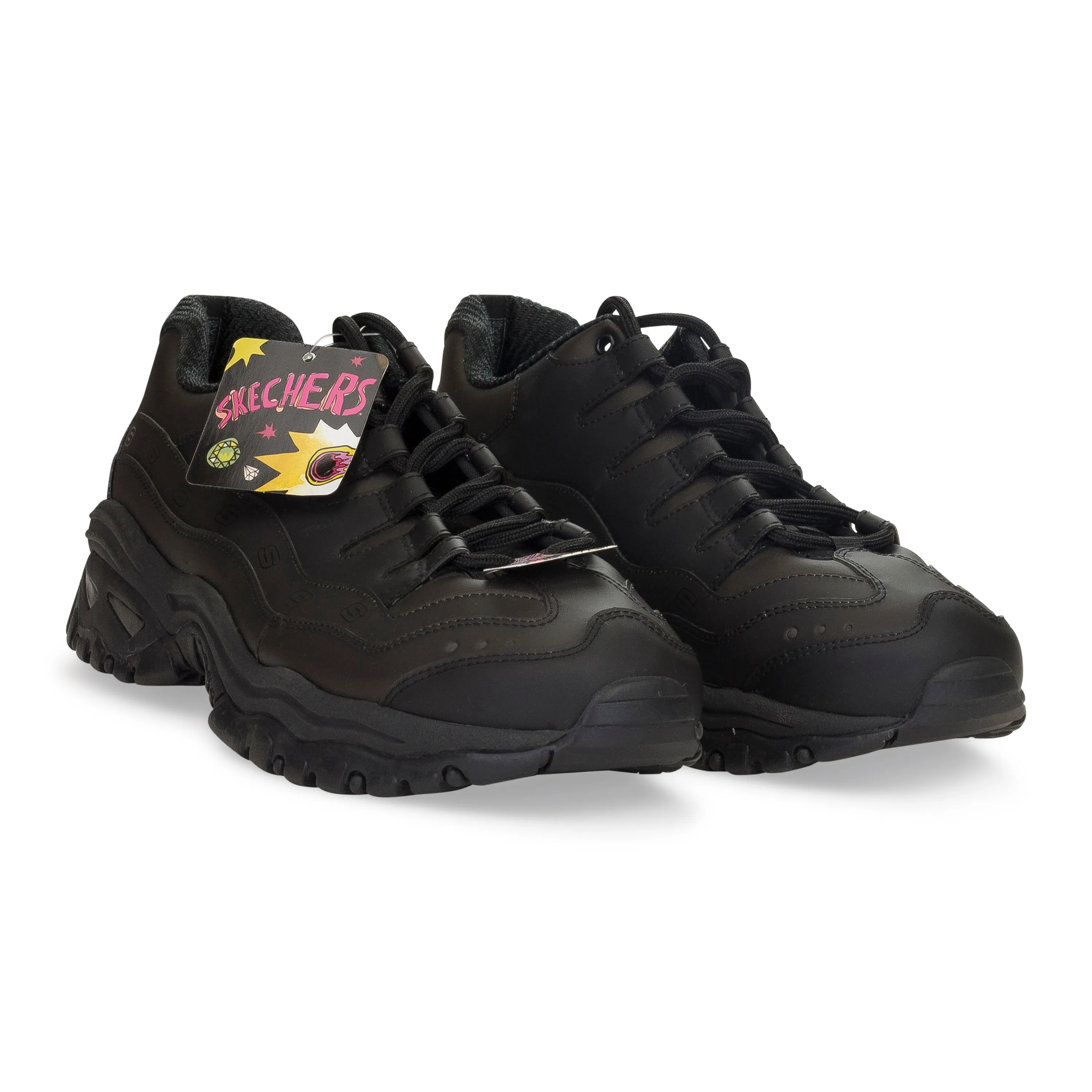 EXCLUSIVE ENERGY BLACK SNEAKERS