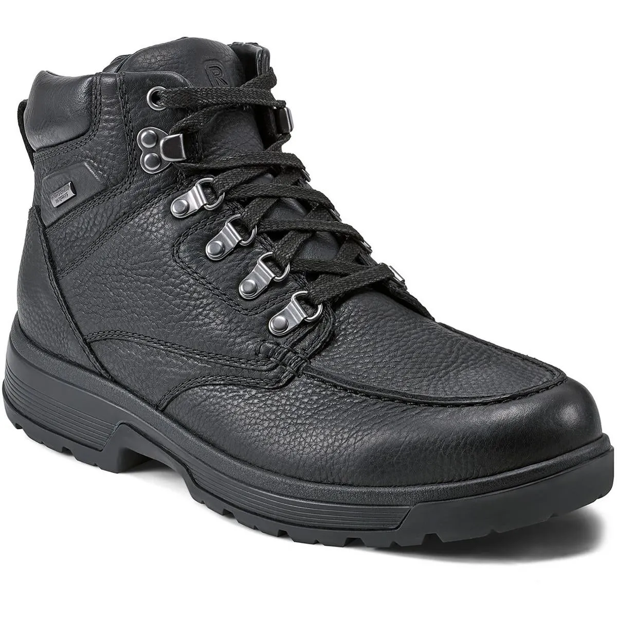 Ezra Mens Waterproof Leather Winter & Snow Boots