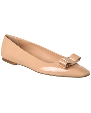 Ferragamo Anz 1 Leather Flat