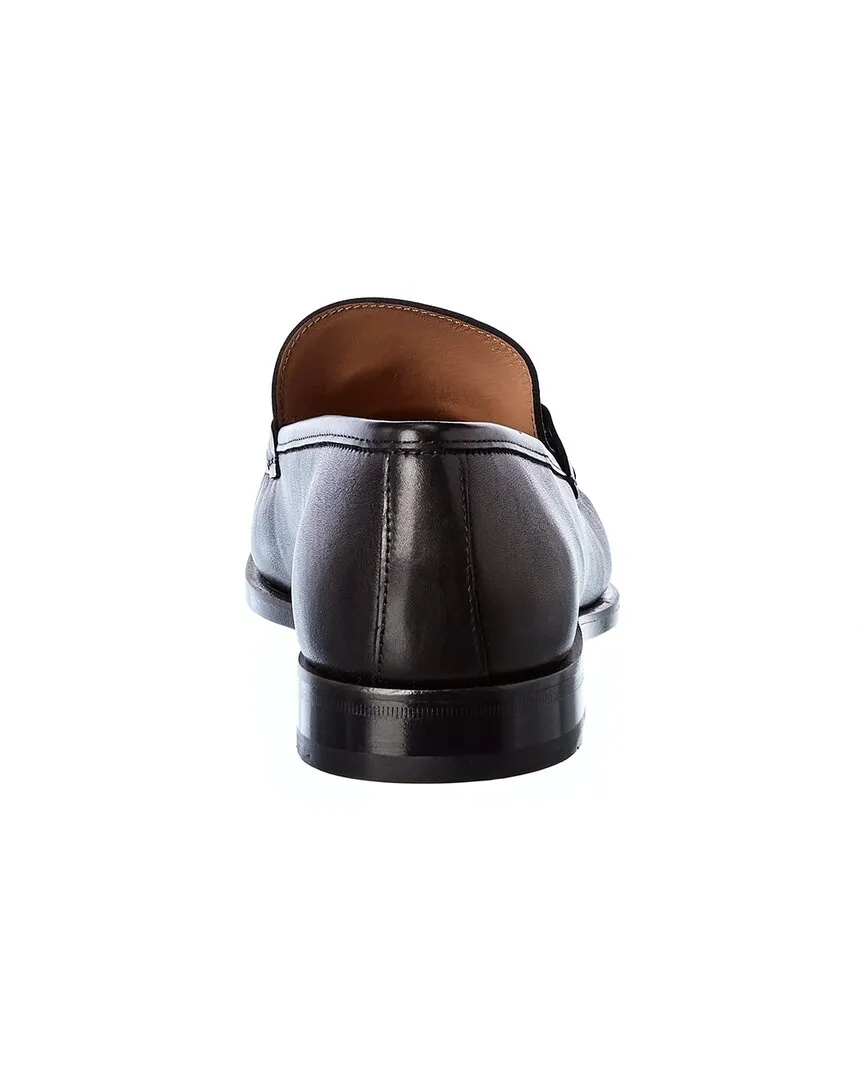 Ferragamo Gancini Leather Loafer