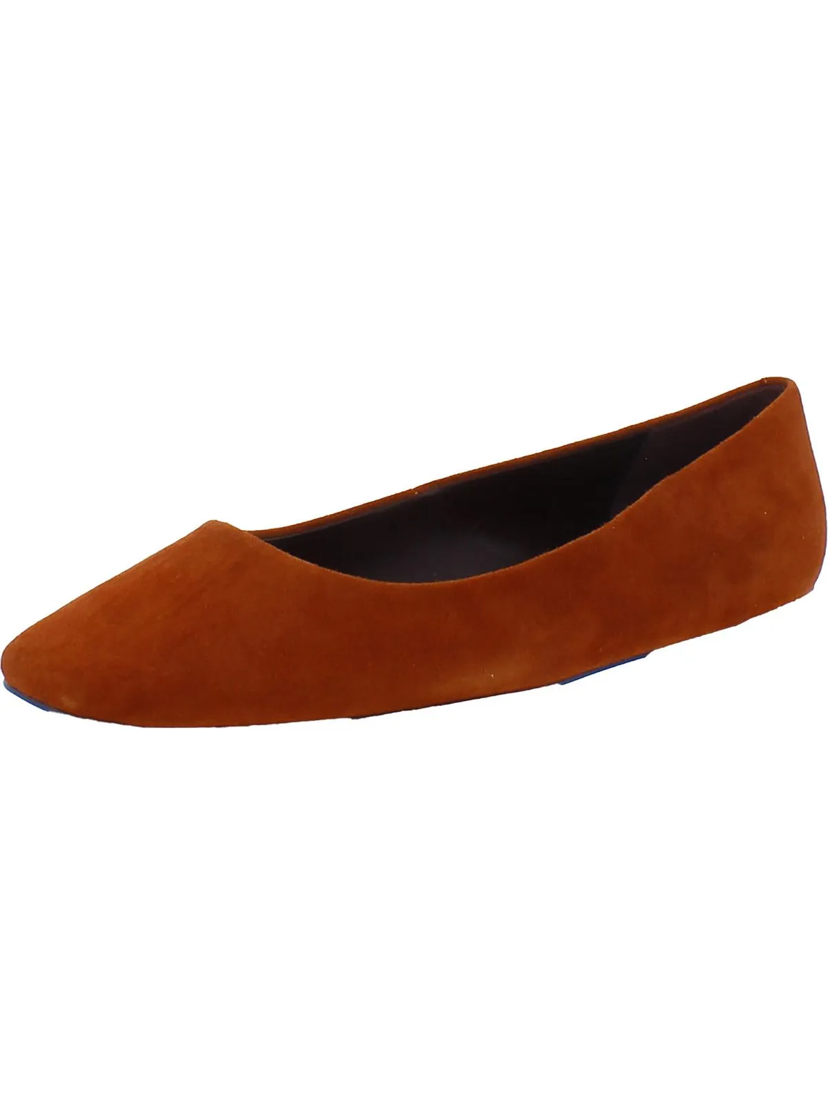 Flexa Amaya Womens Leather Square Toe Ballet Flats
