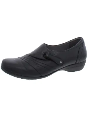 Franny Milled Nappa Womens Leather Slip On Loafers