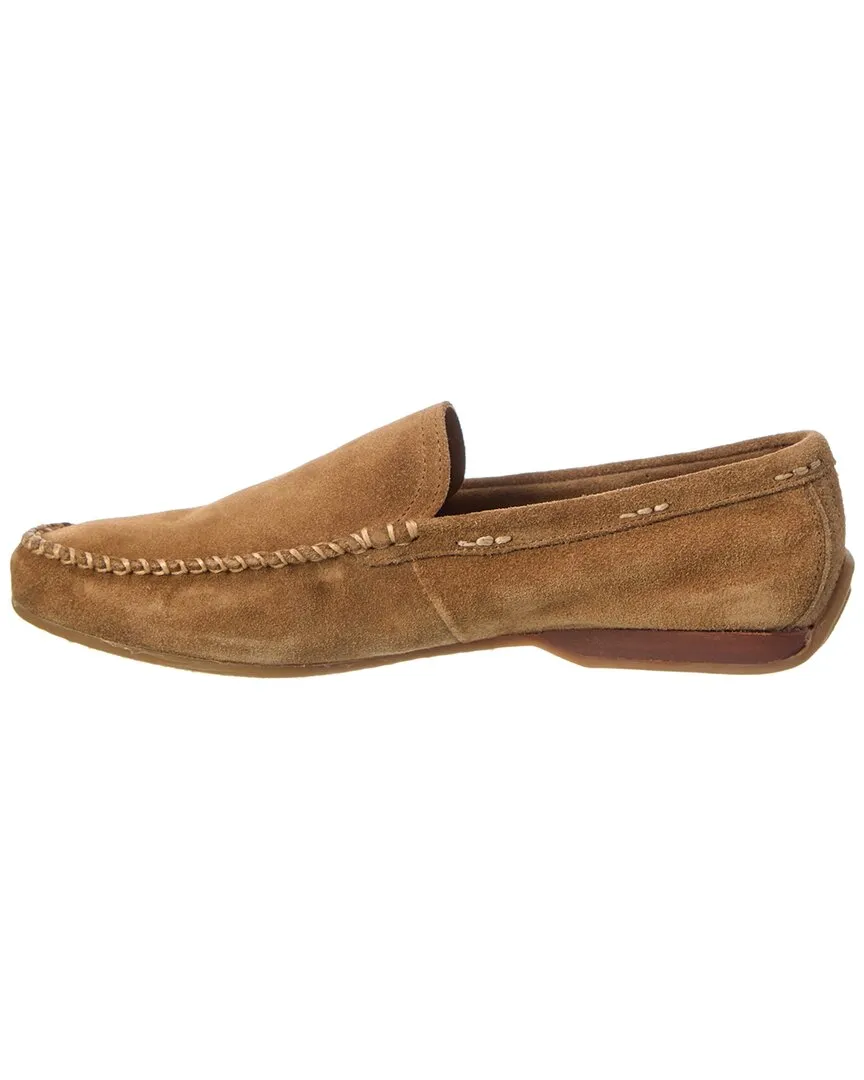 Frye Lewis Venetian Suede Loafer