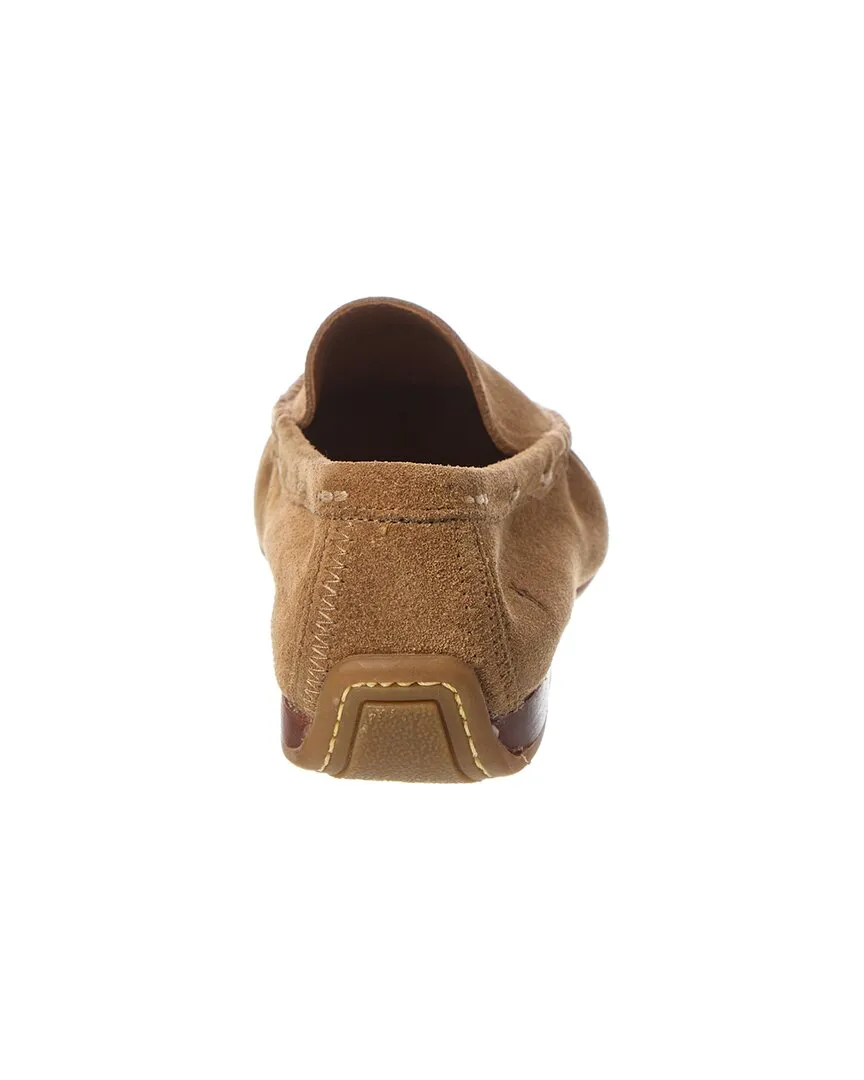 Frye Lewis Venetian Suede Loafer