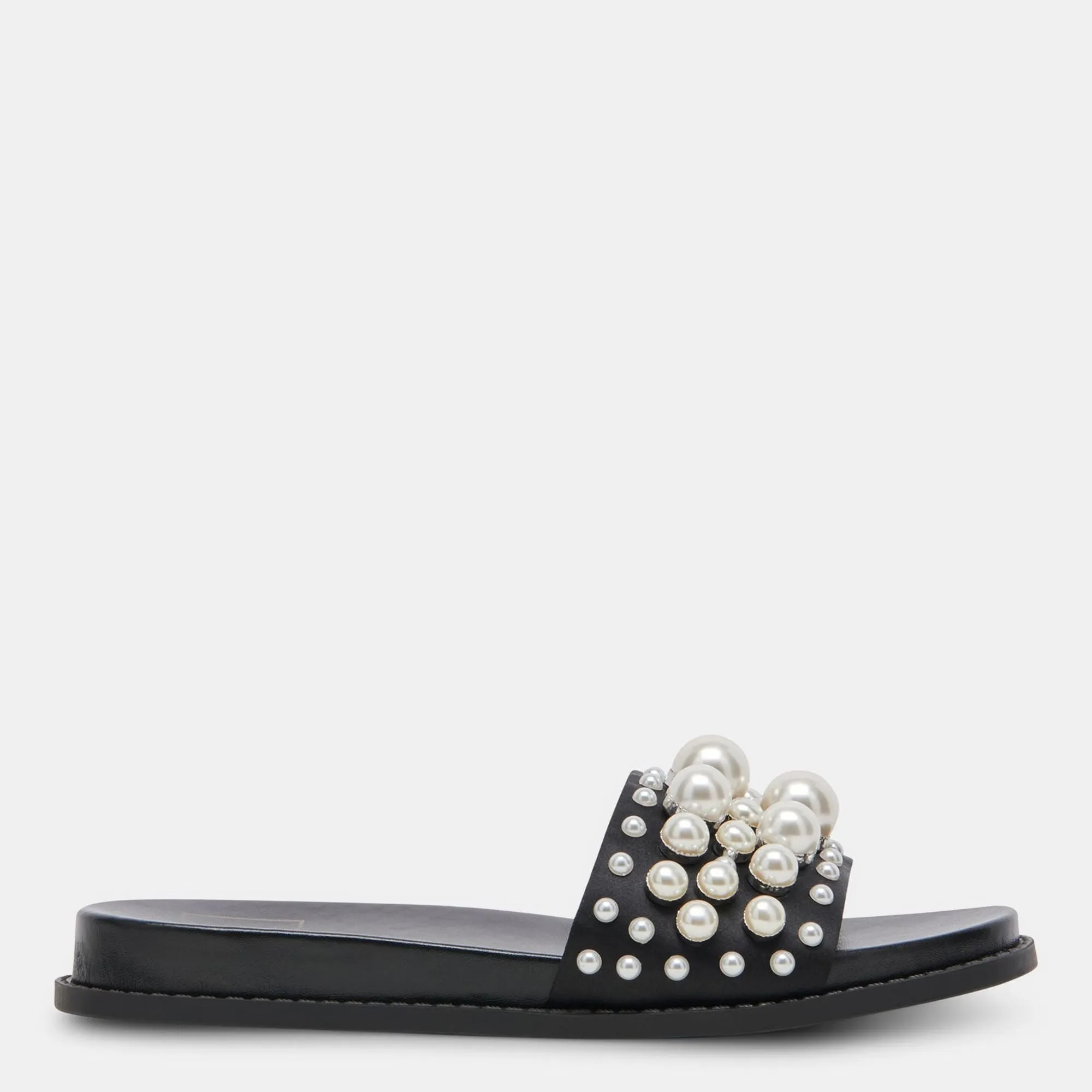 Gabbi Pearl Sandals Black Pearls