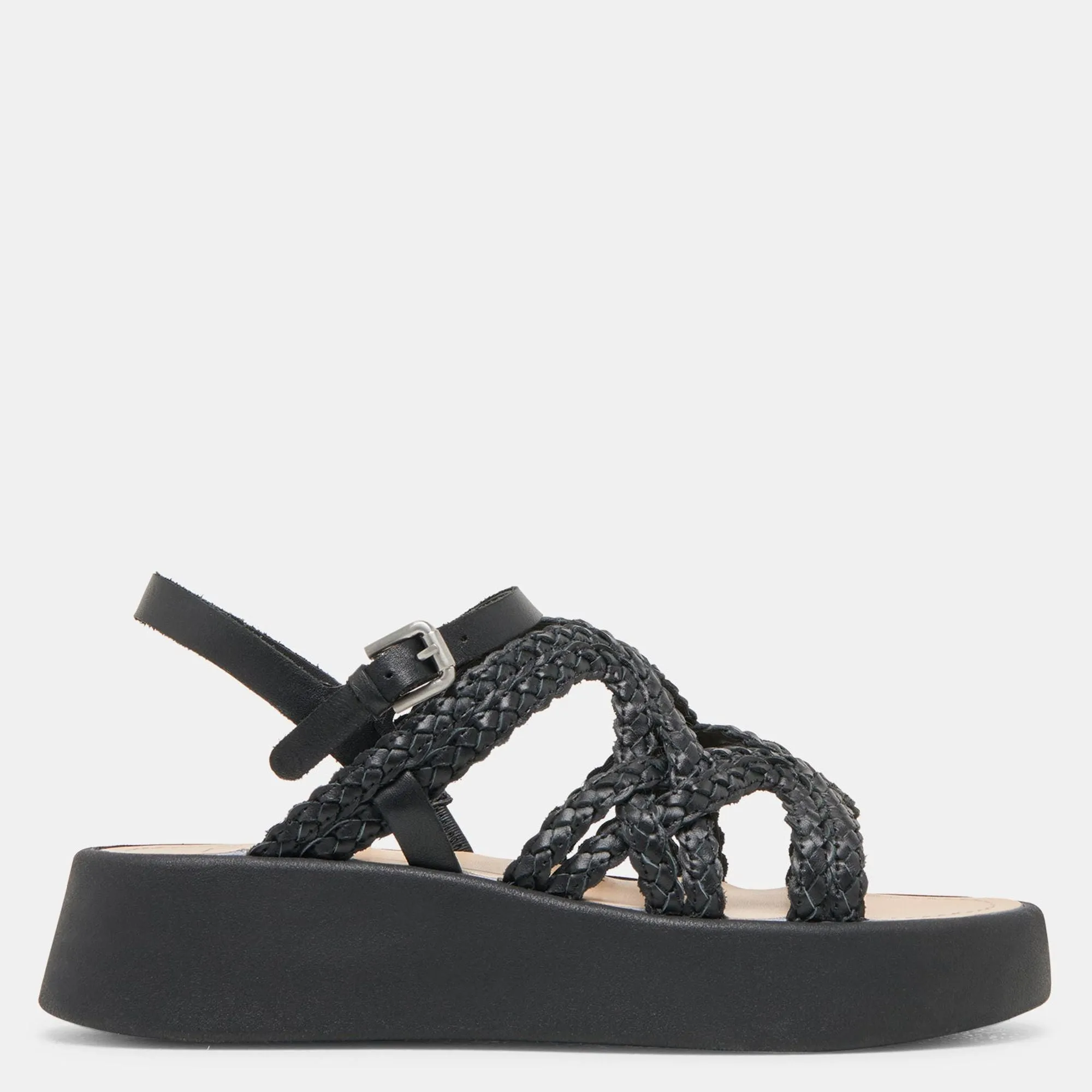 Gatsby Sandals Black Leather