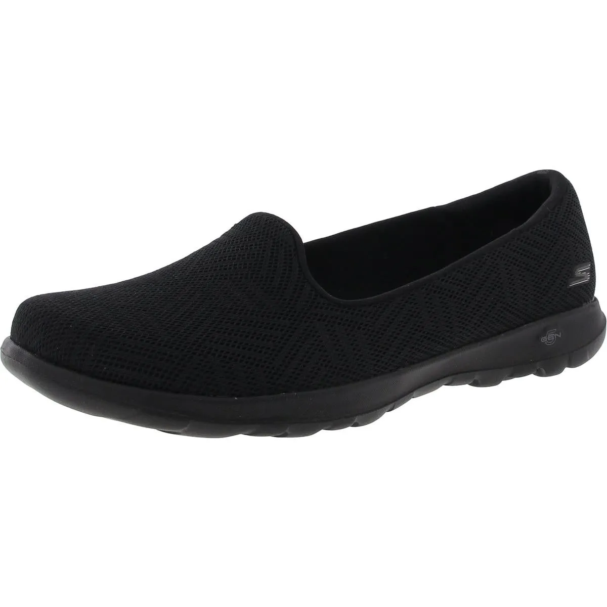GO WALK LITE-SWEET GAL Womens Laceless Knit Slip-On Sneakers