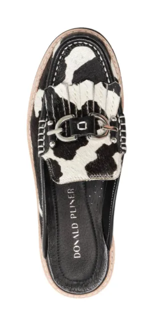 Hampton Sandal In Cream And Black