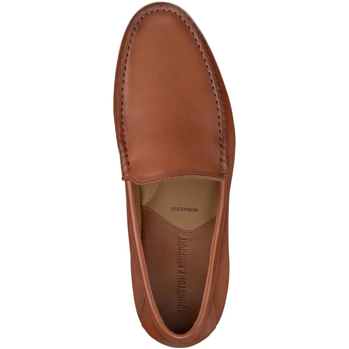 Hawkins Mens Leather Venetian Loafers