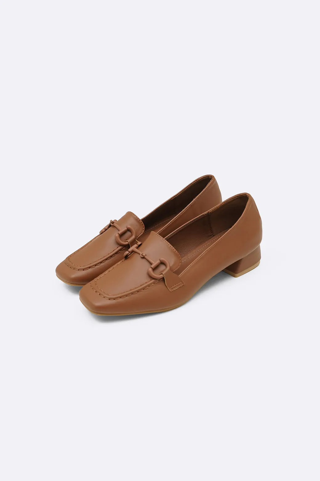 HEELED LOAFERS
