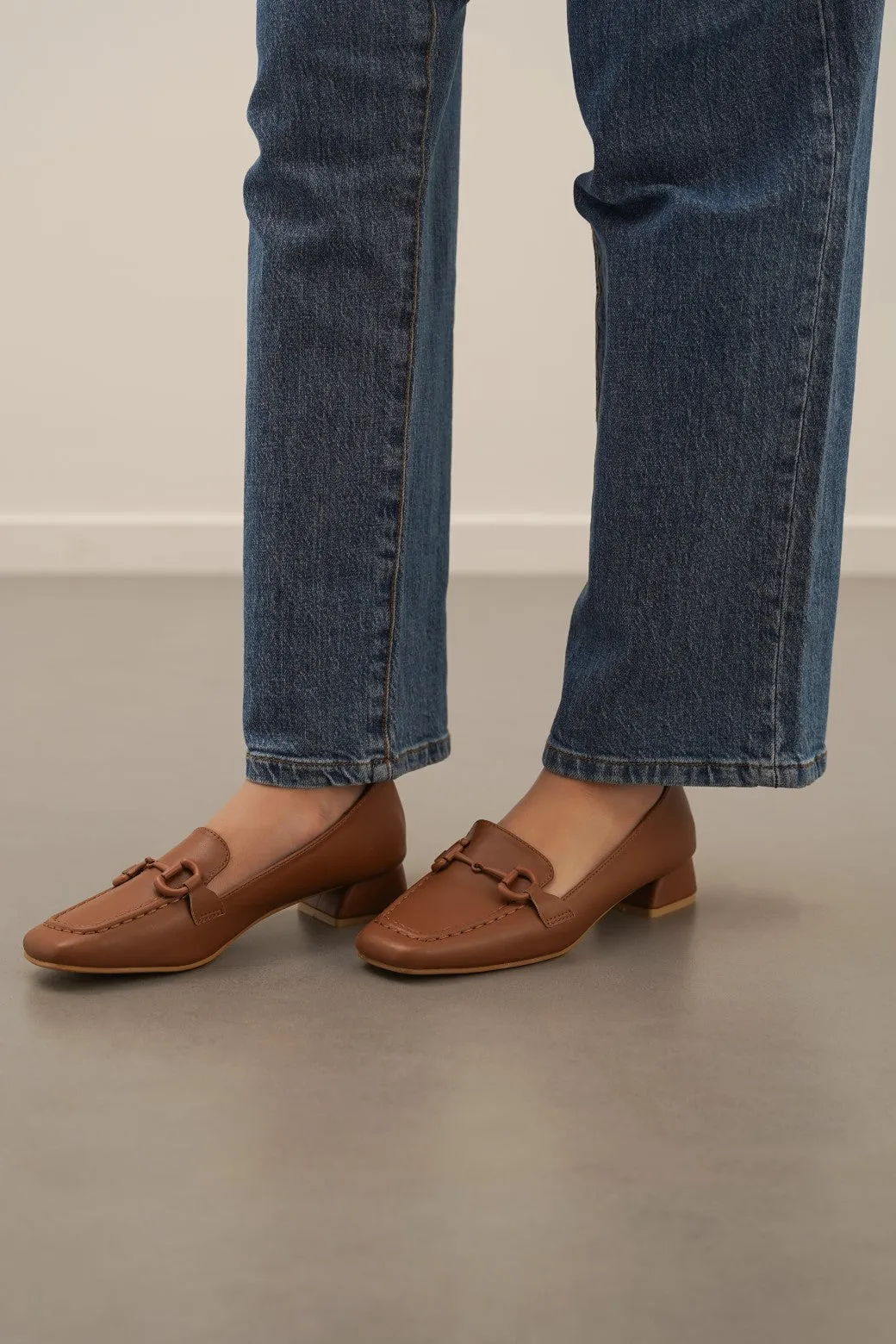 HEELED LOAFERS
