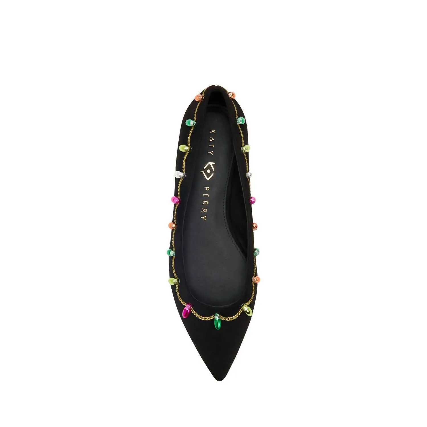 Hollie Christmas Flat In Black