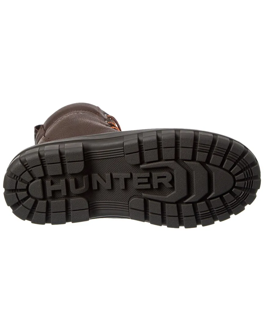 Hunter Leather & Rubber Boot