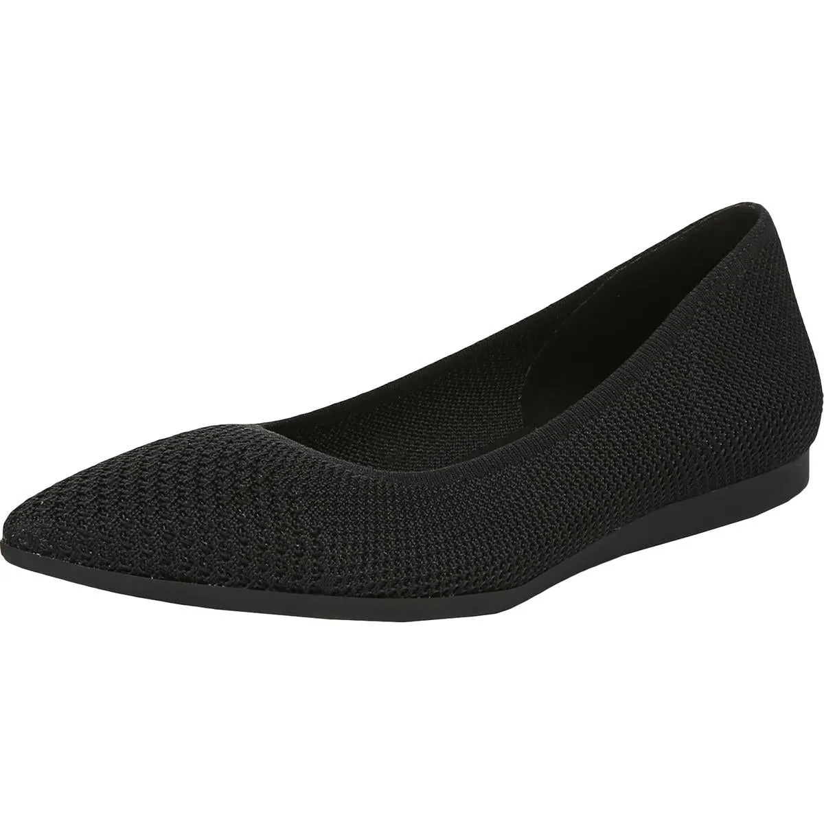 Hunter Womens Pointed Toe Slip On Ballet Flats