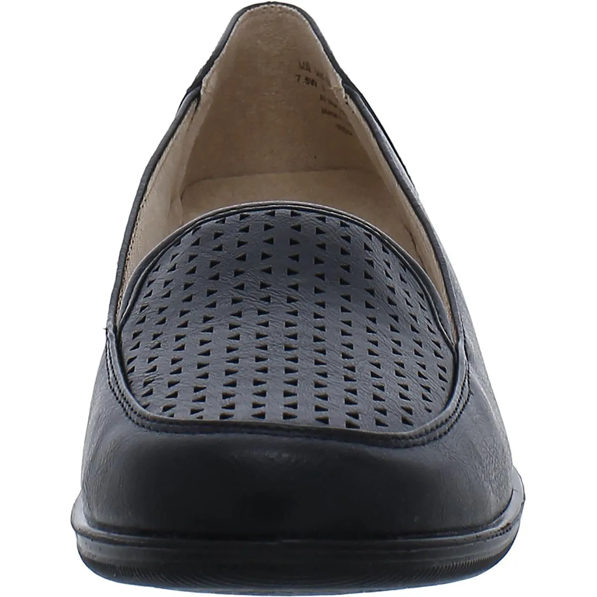 India Womens Faux Leather Slip On Loafers
