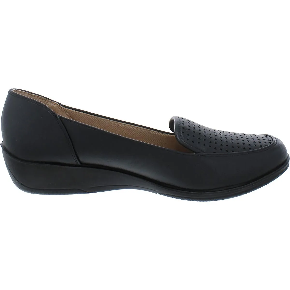 India Womens Faux Leather Slip On Loafers