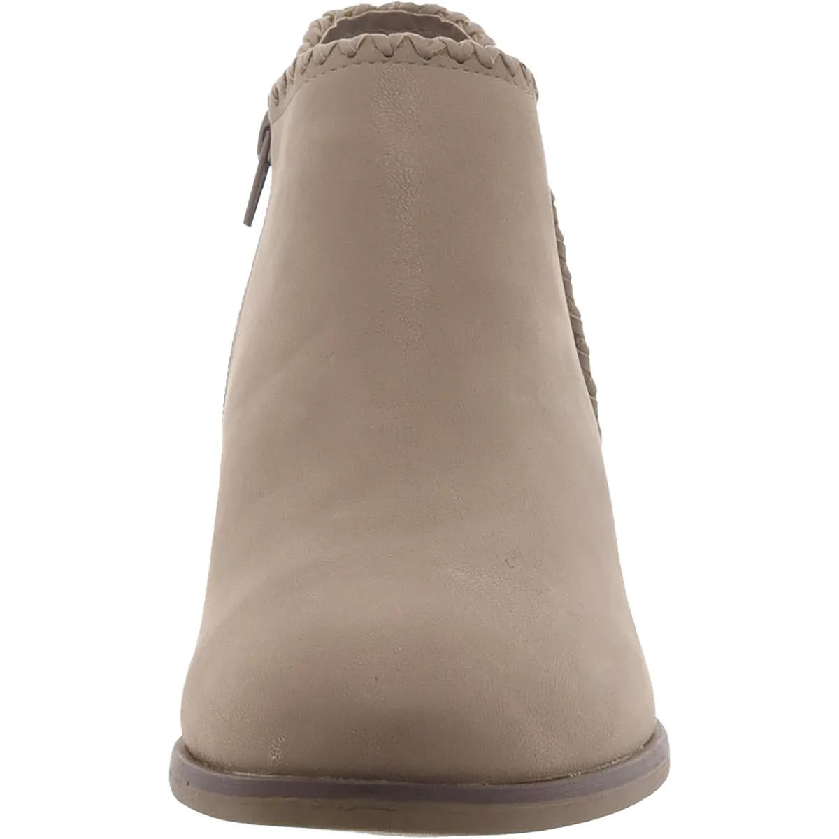 INEZ Womens Faux Suede Round toe Ankle Boots