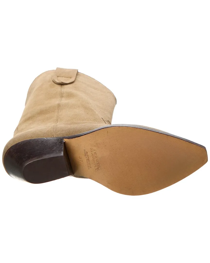 Isabel Marant Duerto Suede Cowboy Boot