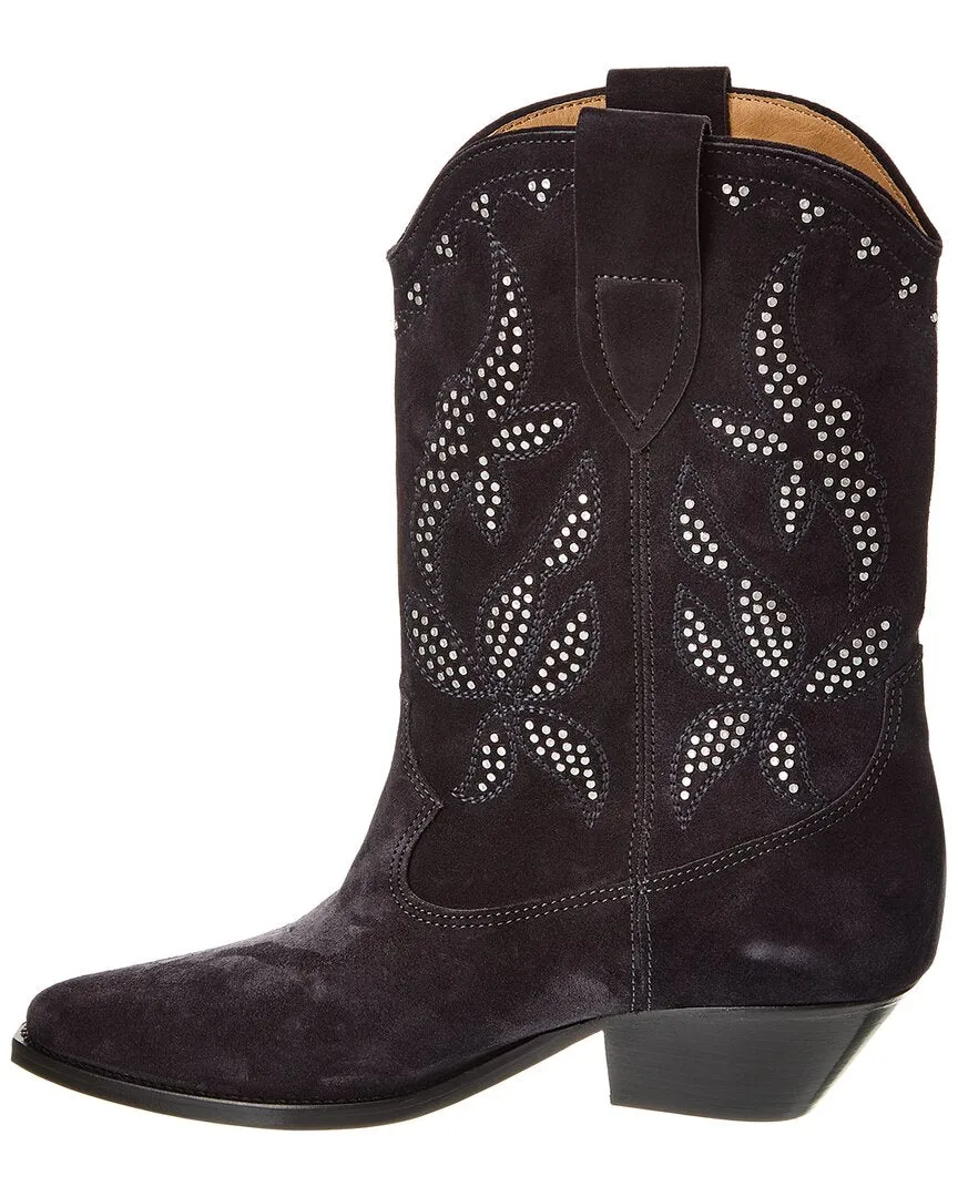Isabel Marant Duerto Suede Cowboy Boot