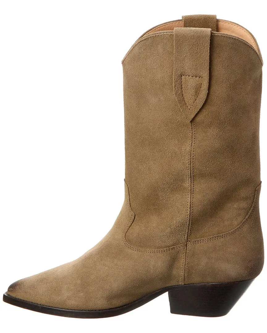 Isabel Marant Duerto Suede Cowboy Boot