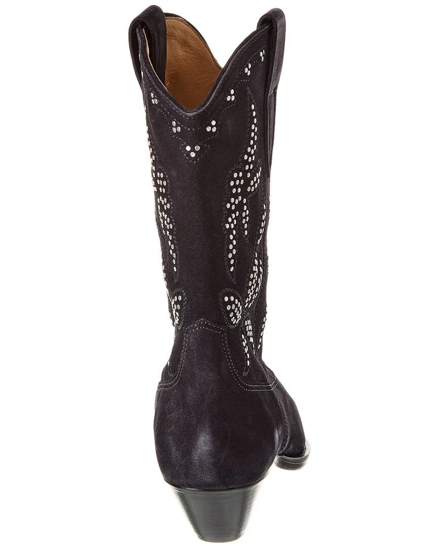 Isabel Marant Duerto Suede Cowboy Boot
