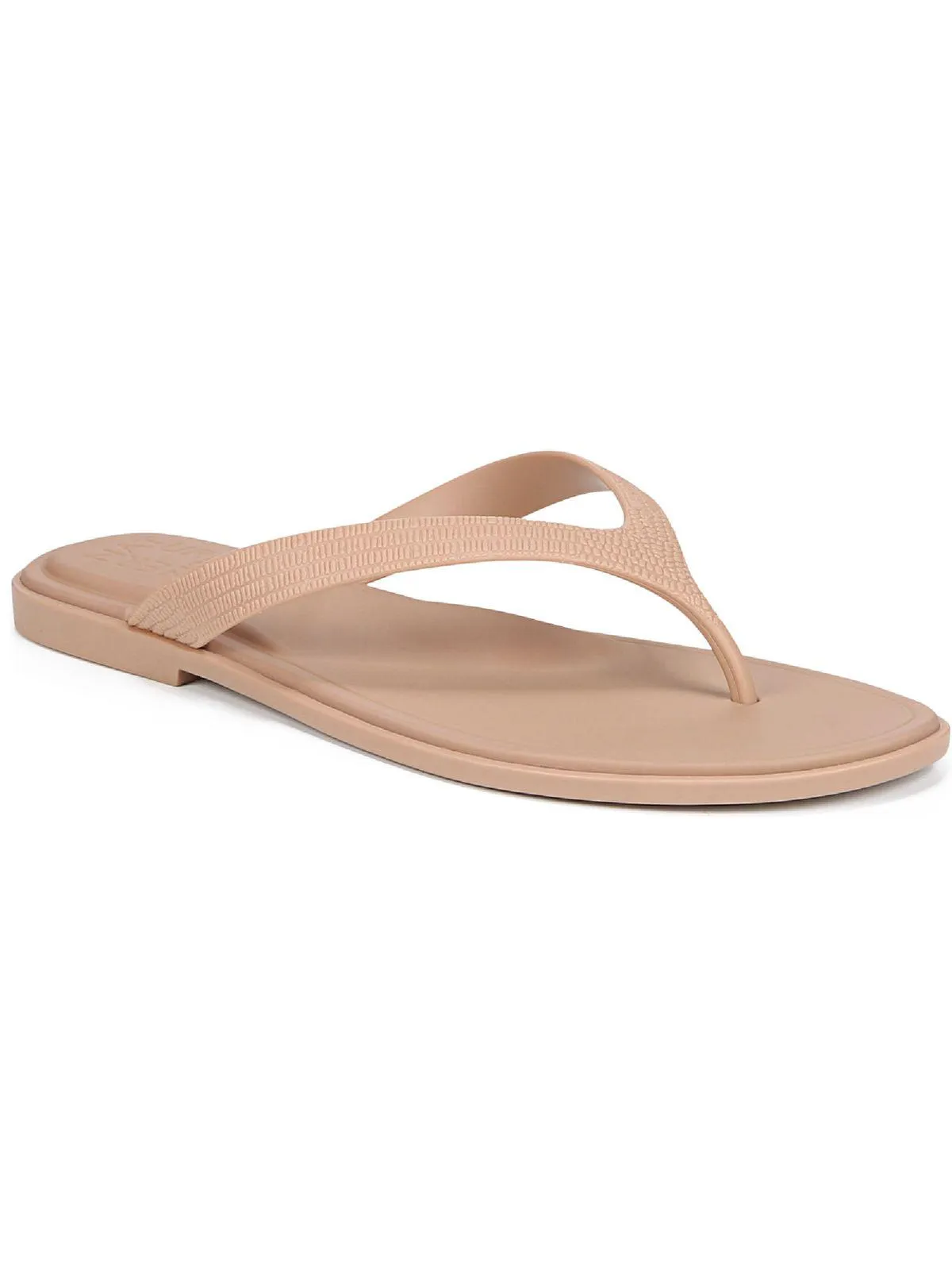 Jemm Womens Textured Flip Flop Flat Sandals