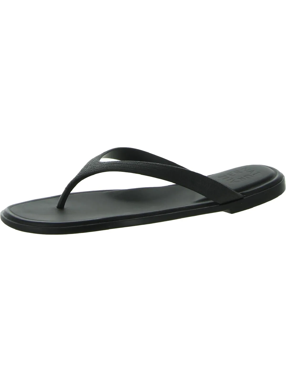 Jemm Womens Textured Flip Flop Flat Sandals