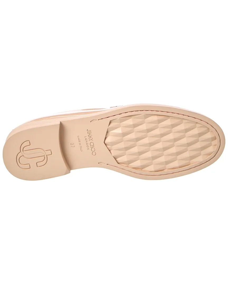 Jimmy Choo Addie Pearl Patent Loafer