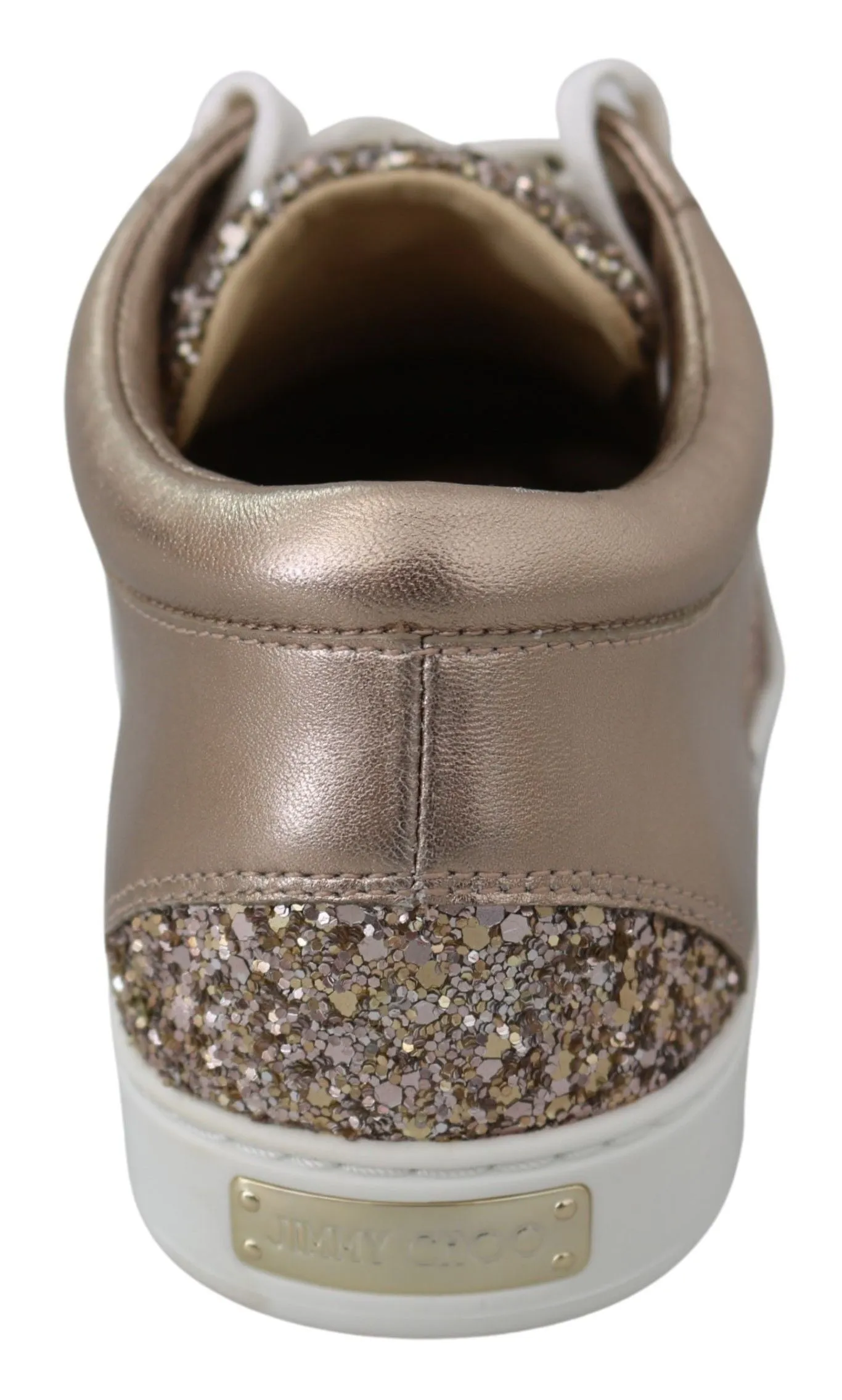 Jimmy Choo Ballet  Glitter Leather Women's Sneakers