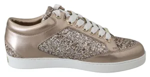Jimmy Choo Ballet  Glitter Leather Women's Sneakers