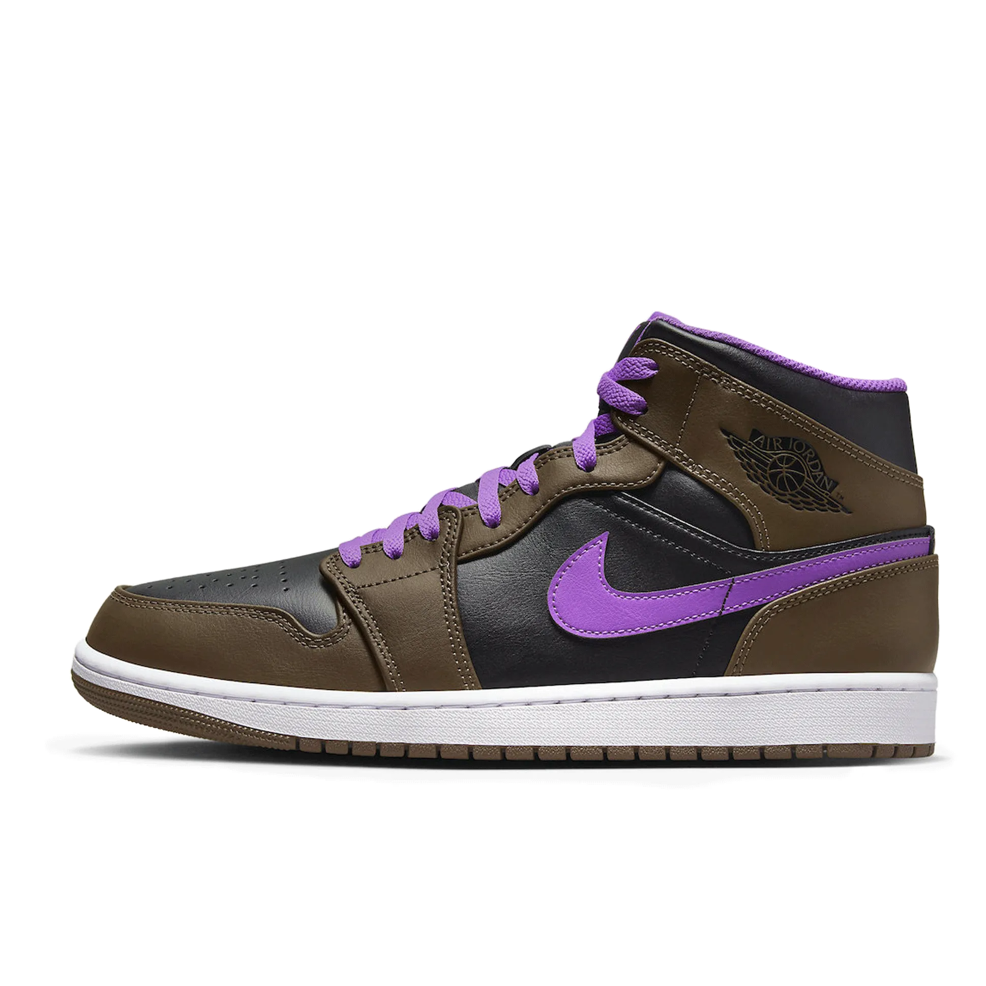 Jordan 1 Mid Purple Mocha (GS)