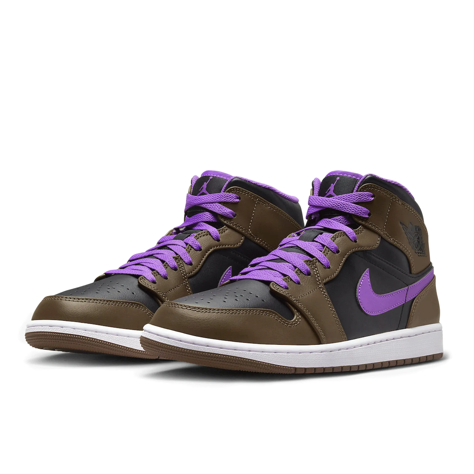 Jordan 1 Mid Purple Mocha (GS)