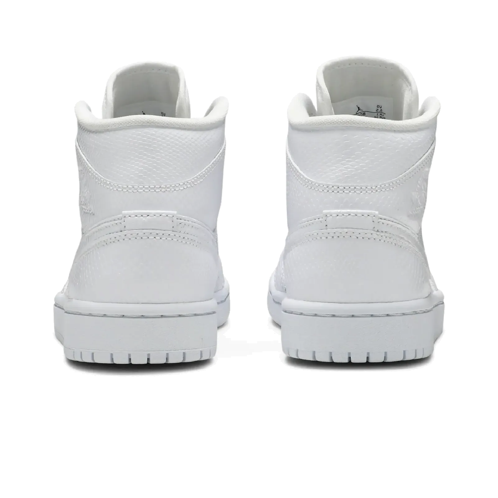 Jordan 1 Mid White Snakeskin (Women's)