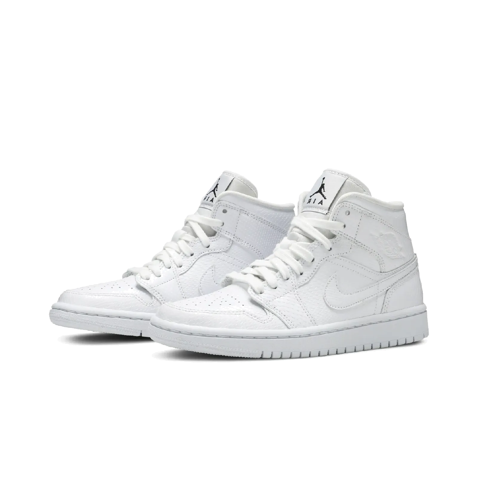 Jordan 1 Mid White Snakeskin (Women's)