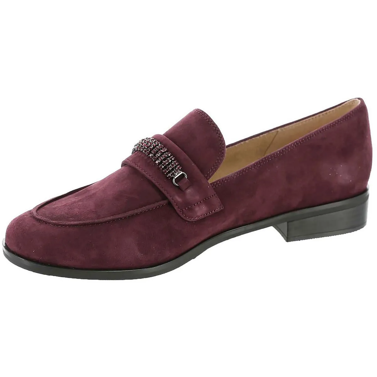 Kamila Womens Faux Suede Slip On Loafers