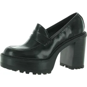 Kimberley Womens Patent Penny Loafer Shooties