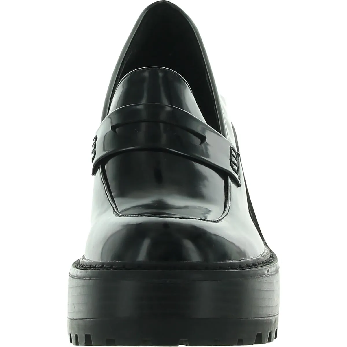 Kimberley Womens Patent Penny Loafer Shooties