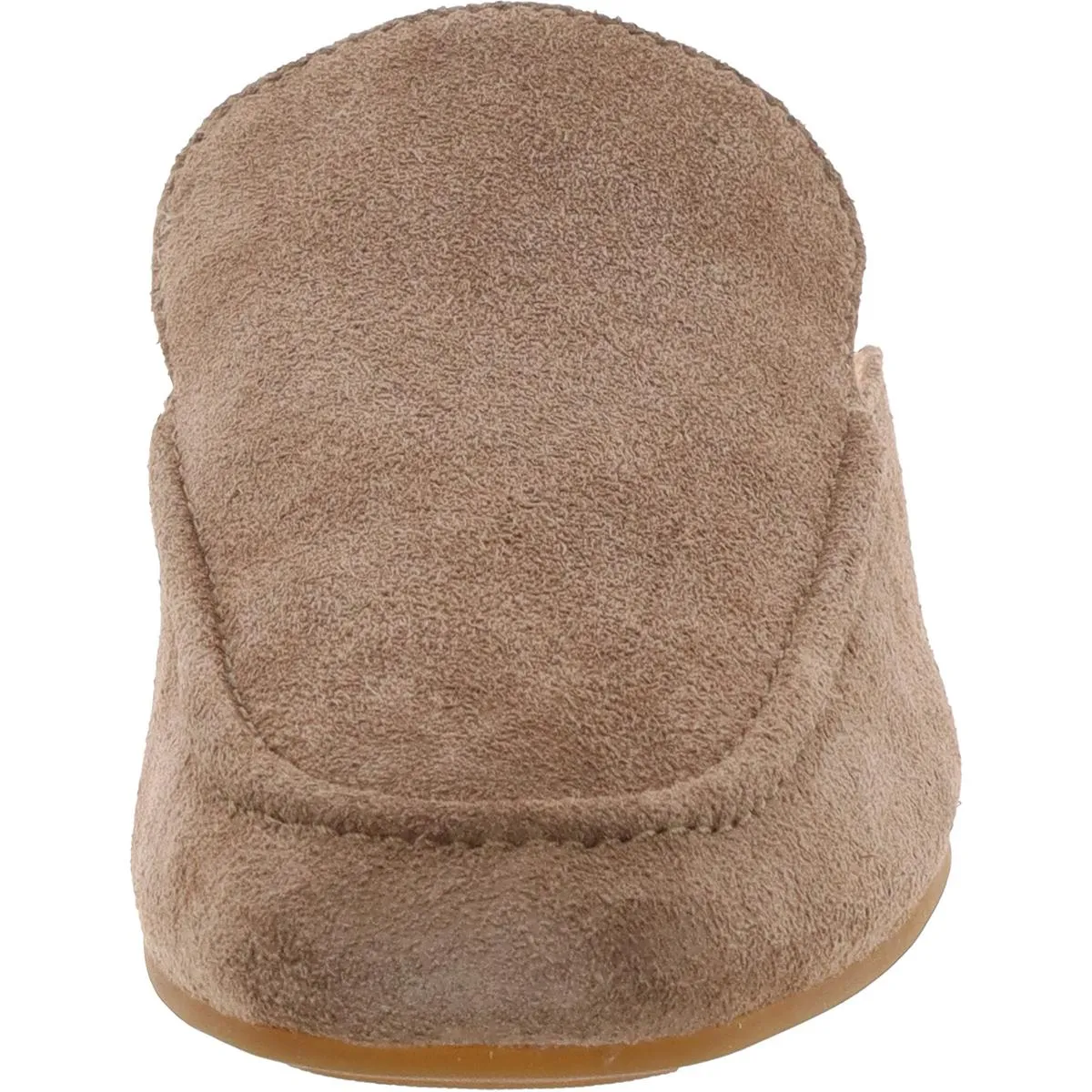 Lamara Womens Cushioned Footbed Faux Suede Mules
