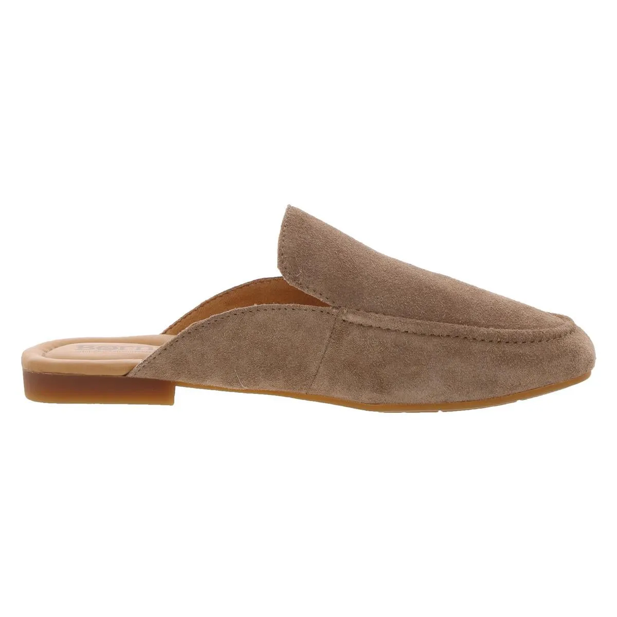 Lamara Womens Cushioned Footbed Faux Suede Mules