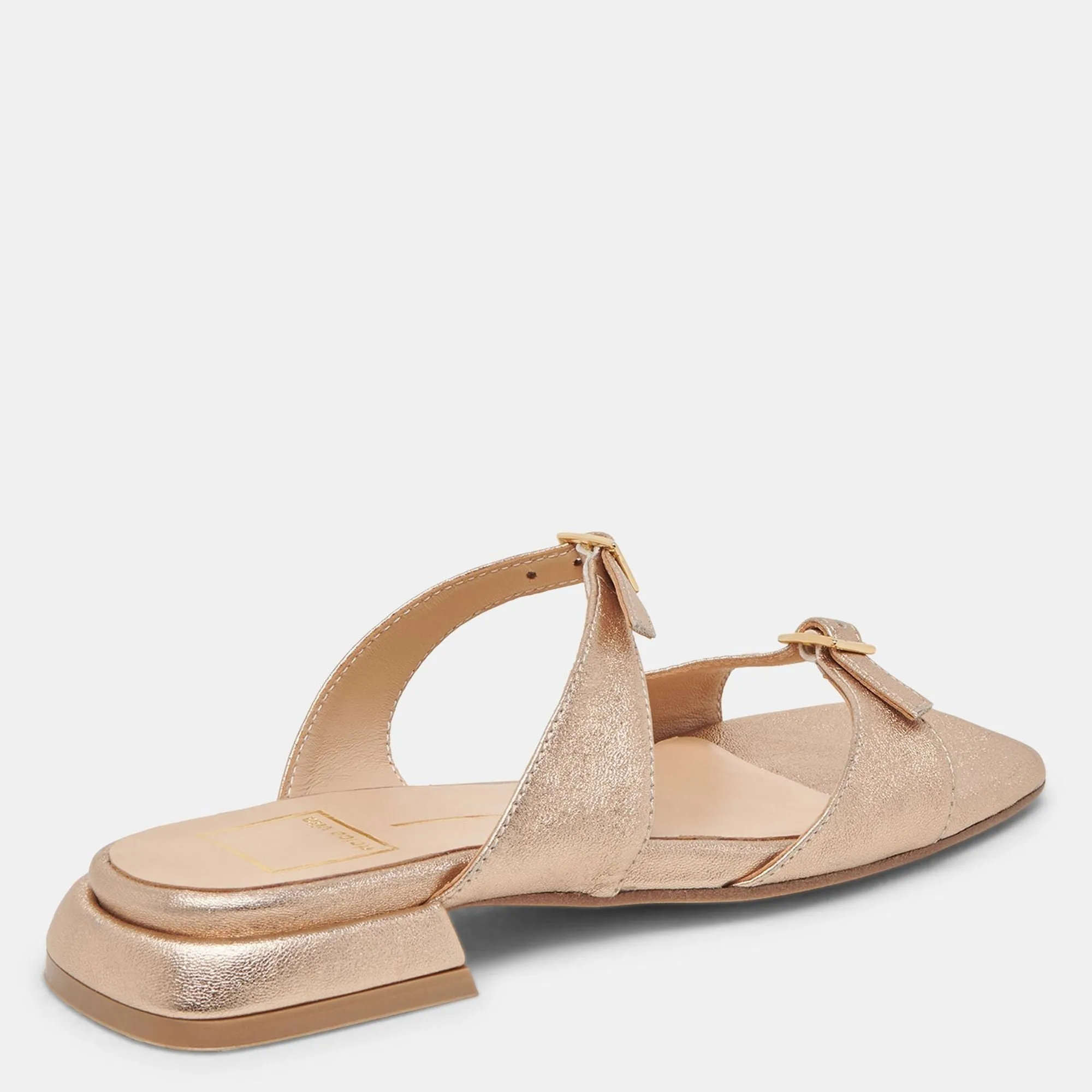 Lavern Sandals Gold Metallic Leather